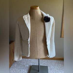Women tweed blazer